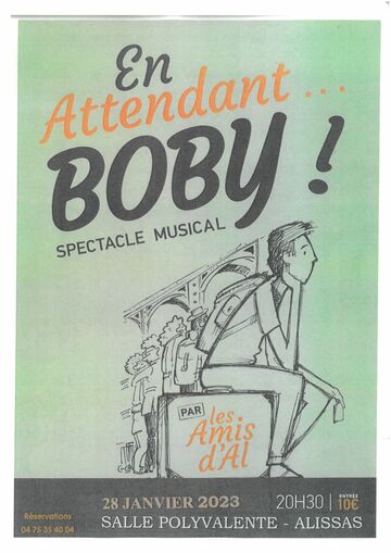 Photo Spectacle musical : "En attendant BOBY !"