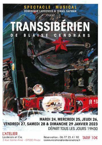 Spectacle musical : "Transsibérien"
