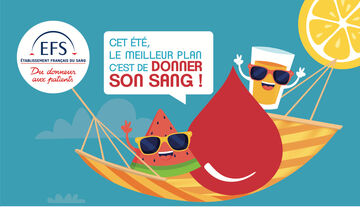Collecte de sang : "Le don de sang, un geste qui sauve !"